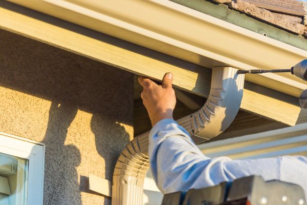 Aluminum Rain Gutter Service in Morrisville