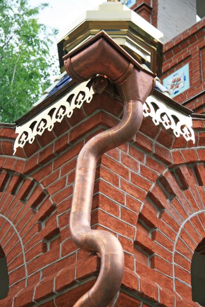 Church Downspout Installation in Morrisville